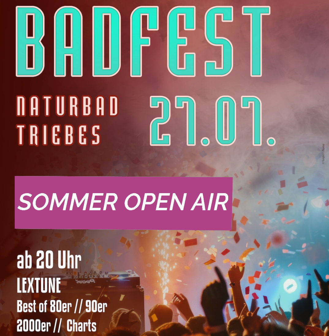 BADFEST //  SOMMER OPEN AIR PARTY